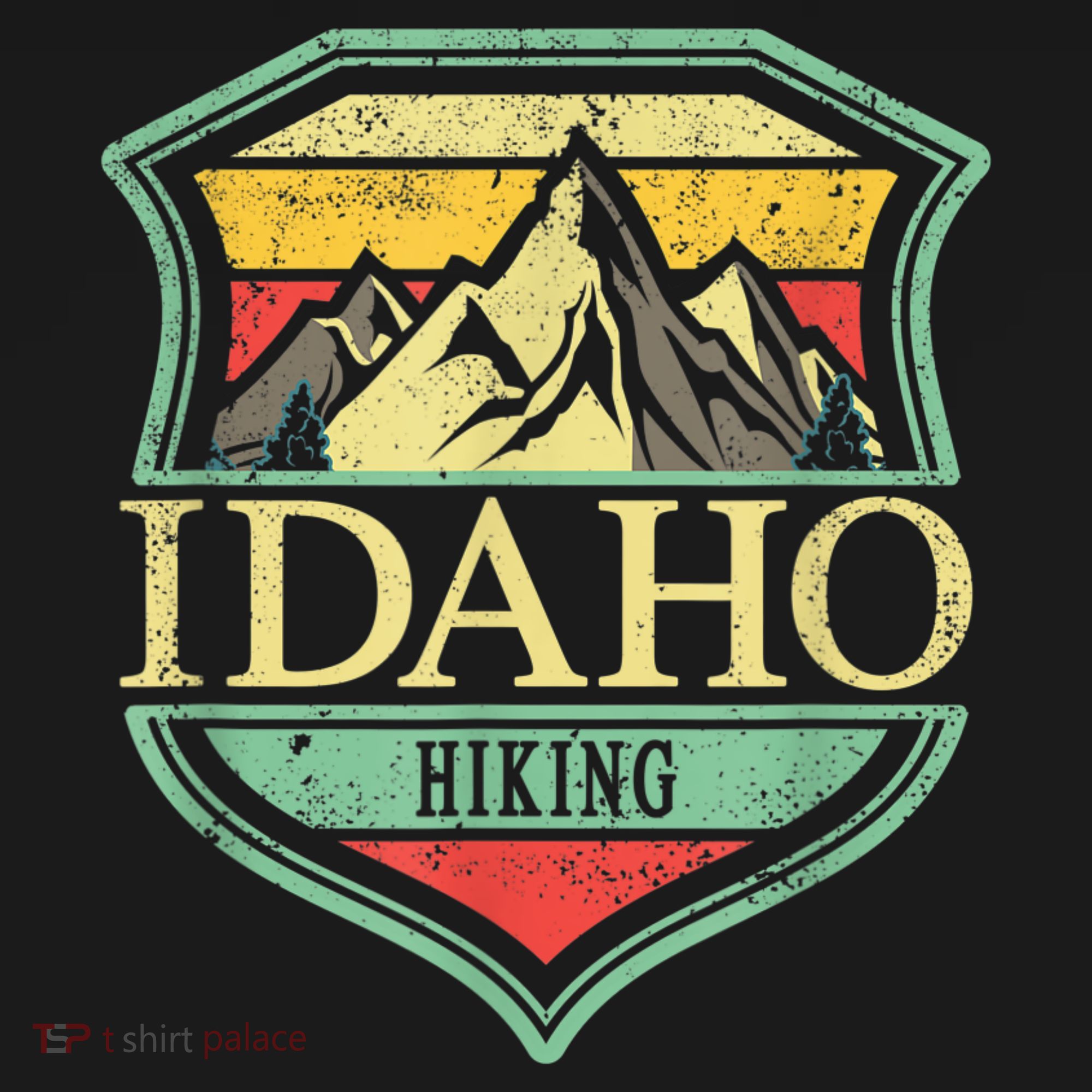 American State Idaho Mountain Hiking Apron