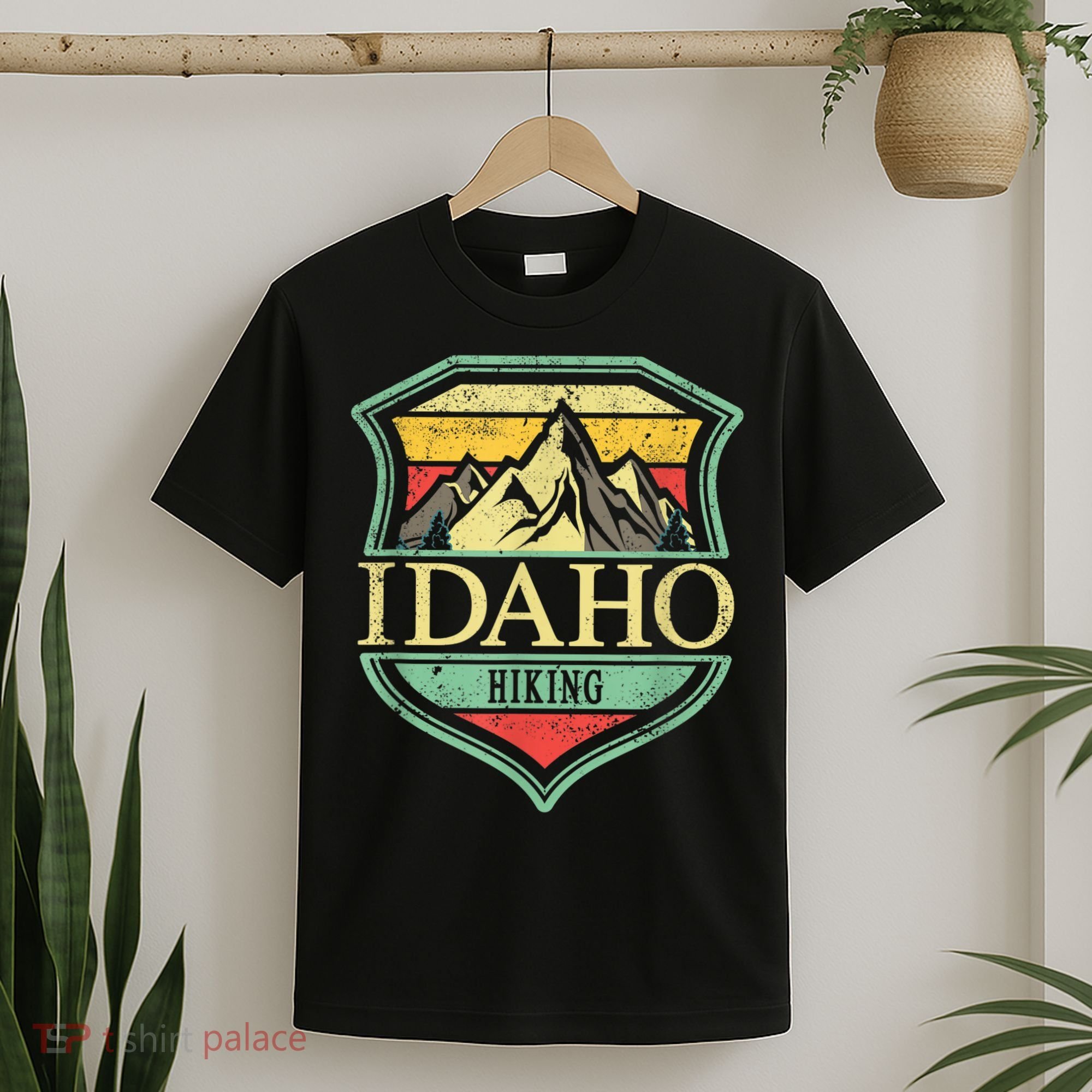 American State Idaho Mountain Hiking T-Shirt