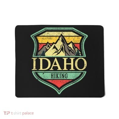 American State Idaho Mountain Hiking Mousepad