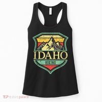 American State Idaho Mountain Hiking Women's Tank Top thumb 0