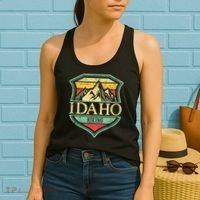 American State Idaho Mountain Hiking Women's Tank Top thumb 2