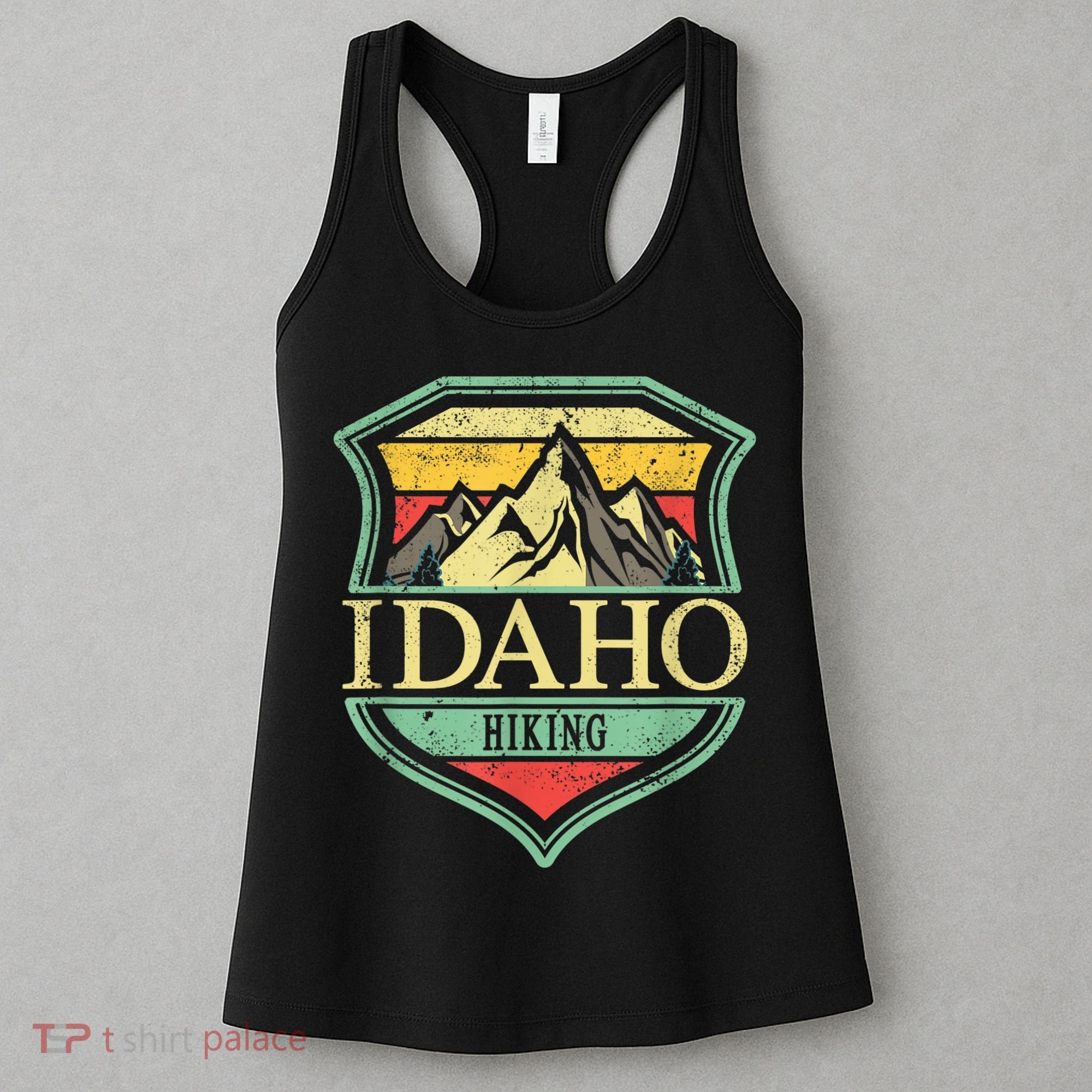 American State Idaho Mountain Hiking Women's Tank Top