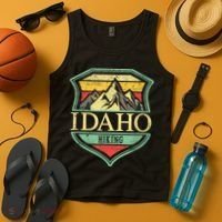 American State Idaho Mountain Hiking Tank Top thumb 4