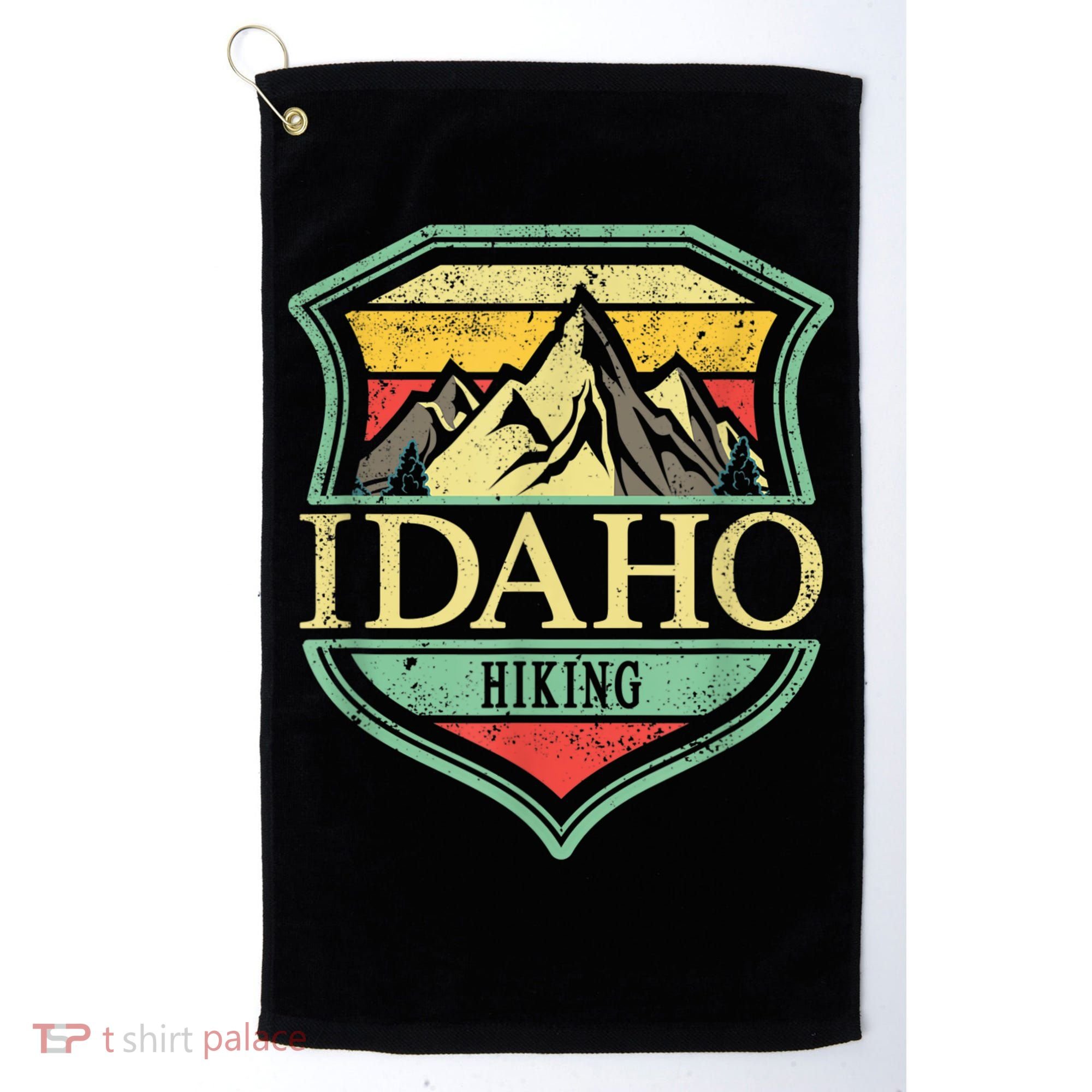 American State Idaho Mountain Hiking Golf Towel