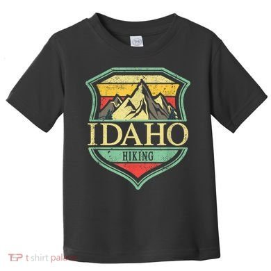 American State Idaho Mountain Hiking Toddler T-Shirt