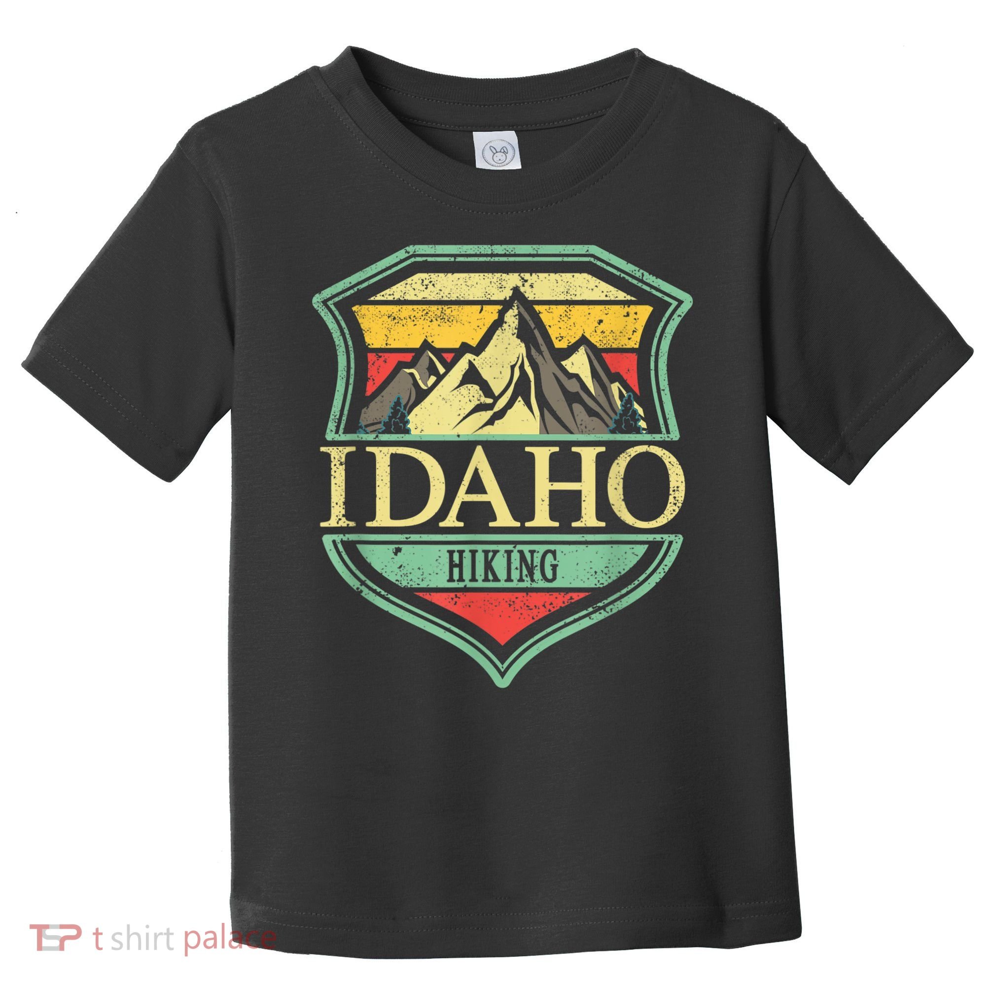 American State Idaho Mountain Hiking Toddler T-Shirt
