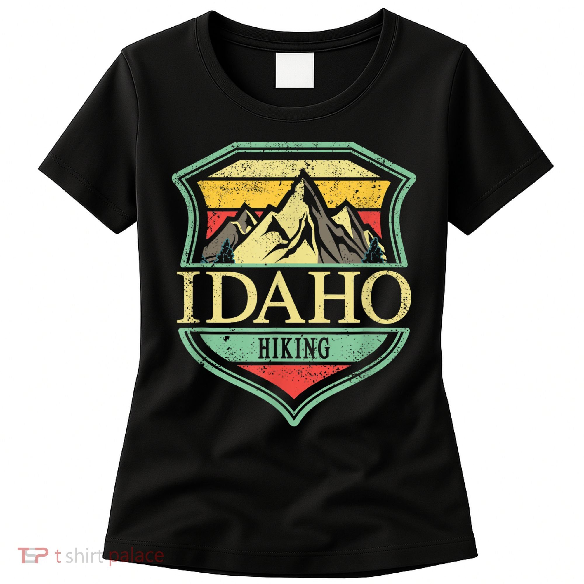 American State Idaho Mountain Hiking Women's T-Shirt