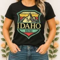 American State Idaho Mountain Hiking Women's T-Shirt thumb 2