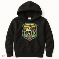 American State Idaho Mountain Hiking Kids Hoodie thumb 0