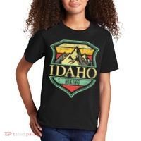 American State Idaho Mountain Hiking Kids T-Shirt thumb 2