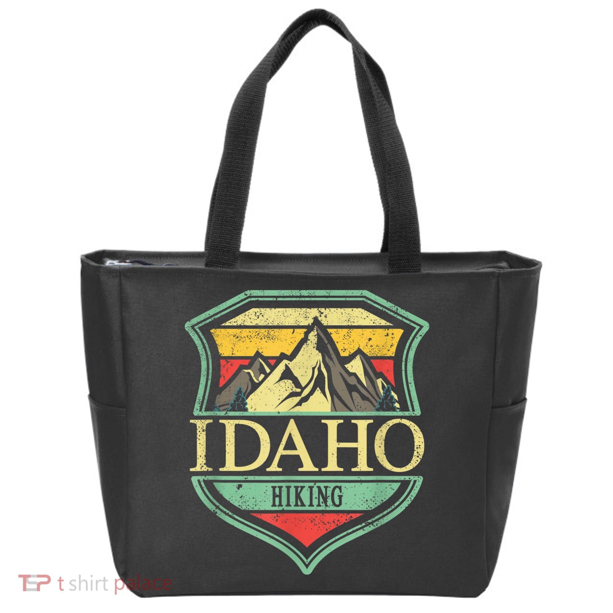 American State Idaho Mountain Hiking Tote Bag