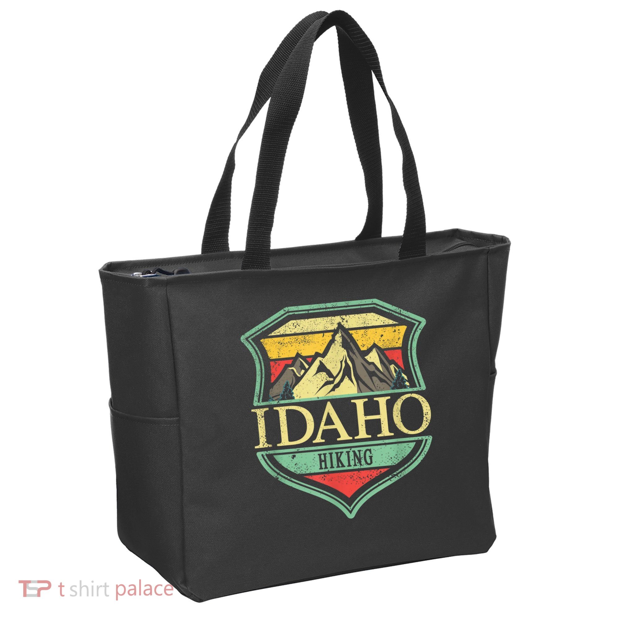 American State Idaho Mountain Hiking Tote Bag