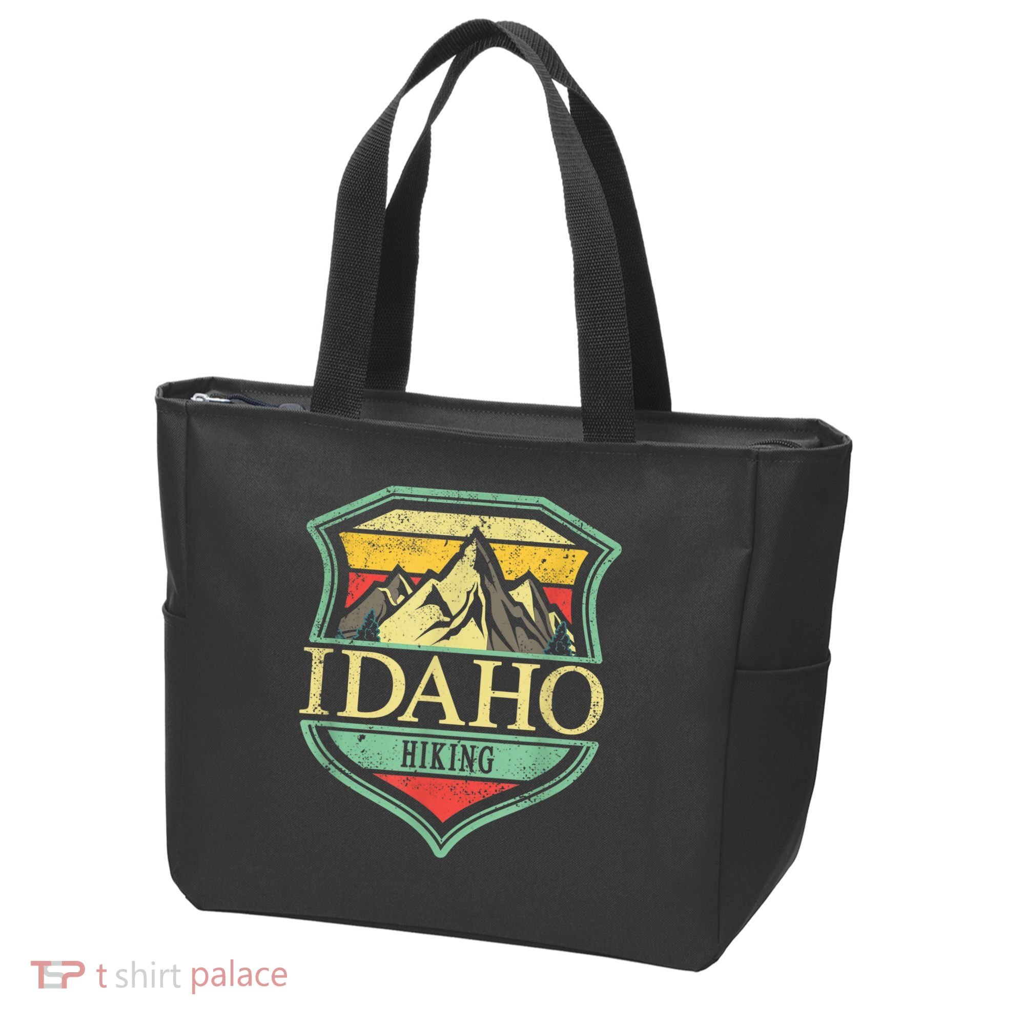 American State Idaho Mountain Hiking Tote Bag