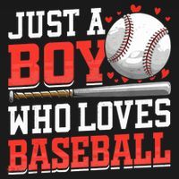 American Sport Just A Boy Who Loves Baseball Gifts For Boy Coaster thumb 2