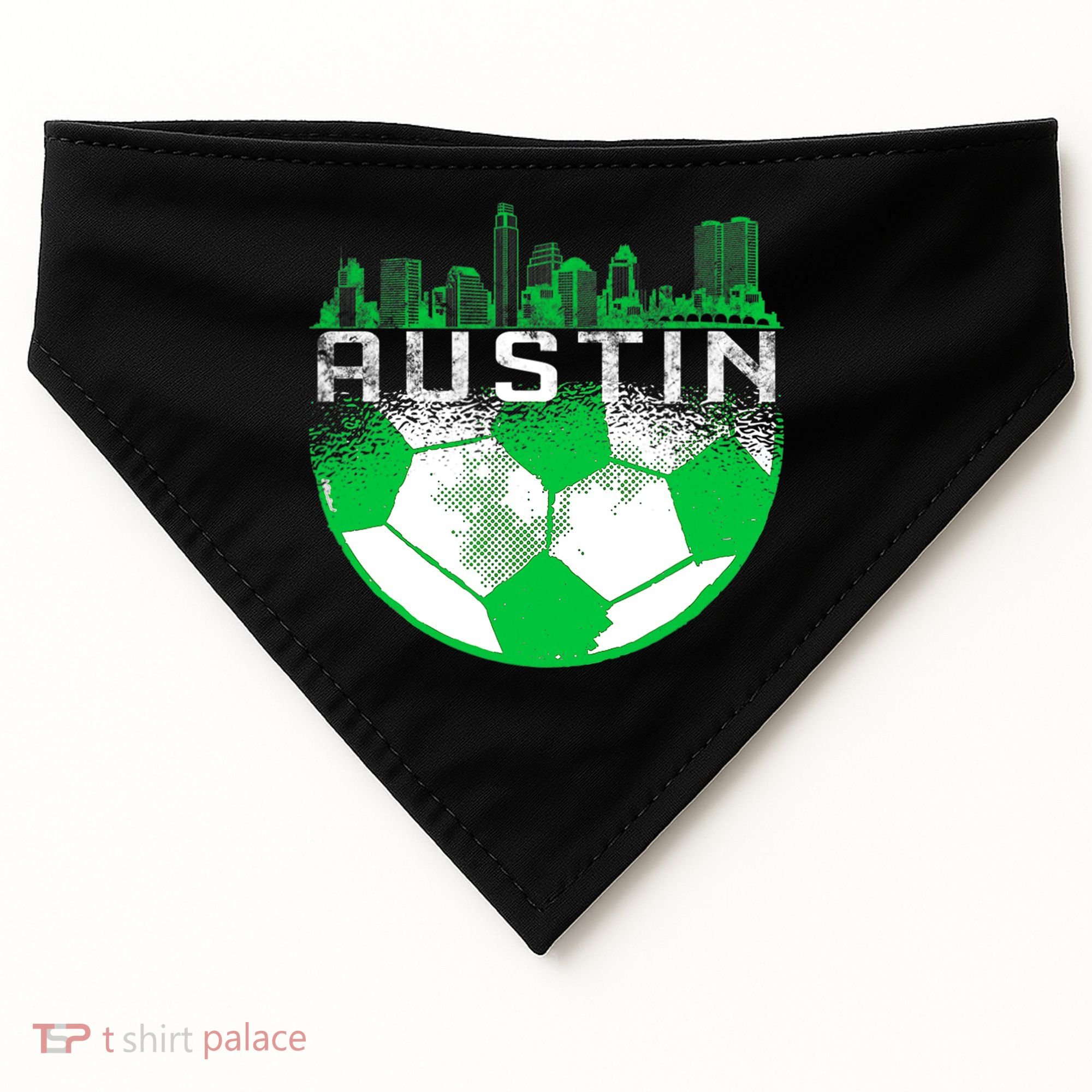 Austin Soccer Jersey Austin Texas Soccer USA-Made Doggie Bandana