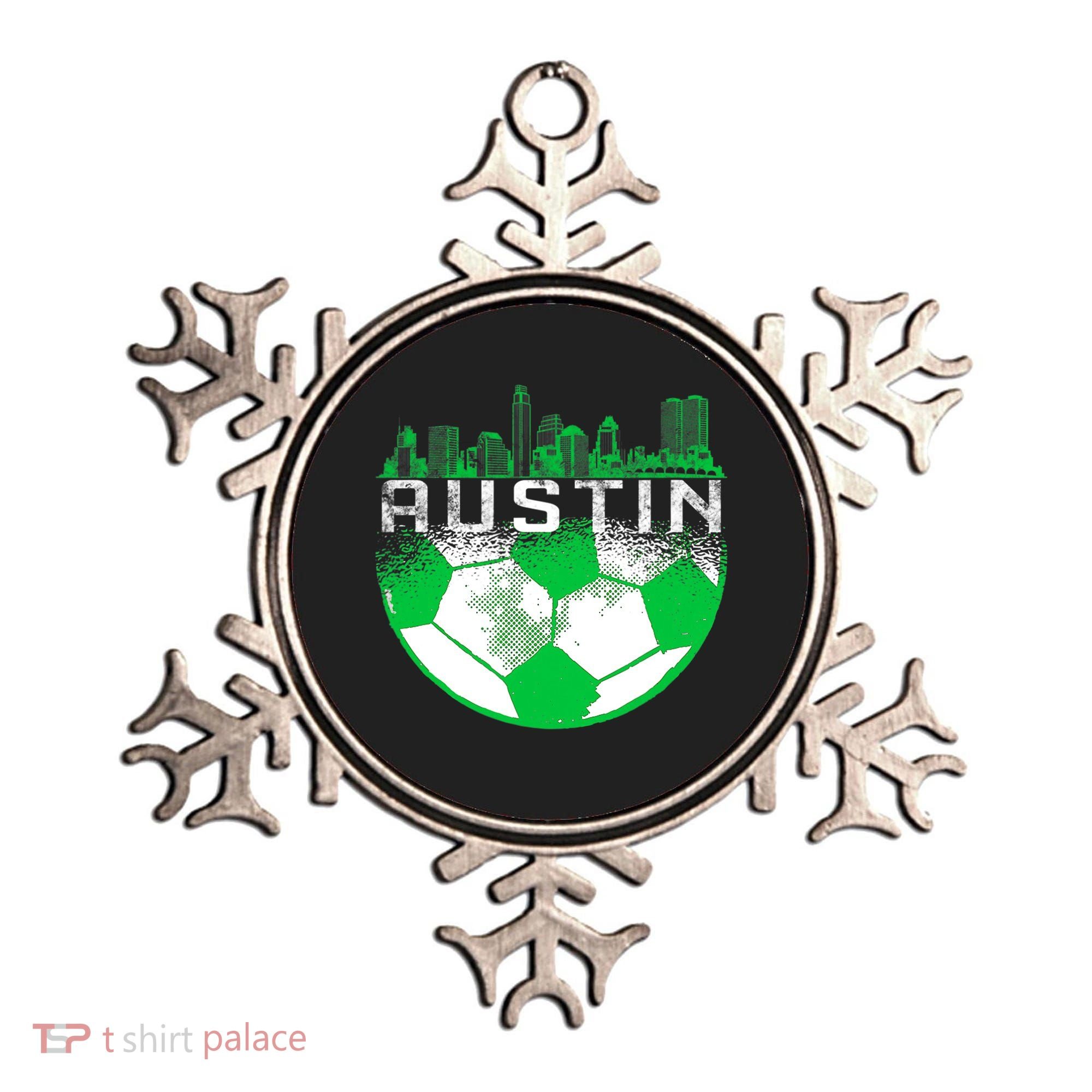 Austin Soccer Jersey Austin Texas Soccer Ornament