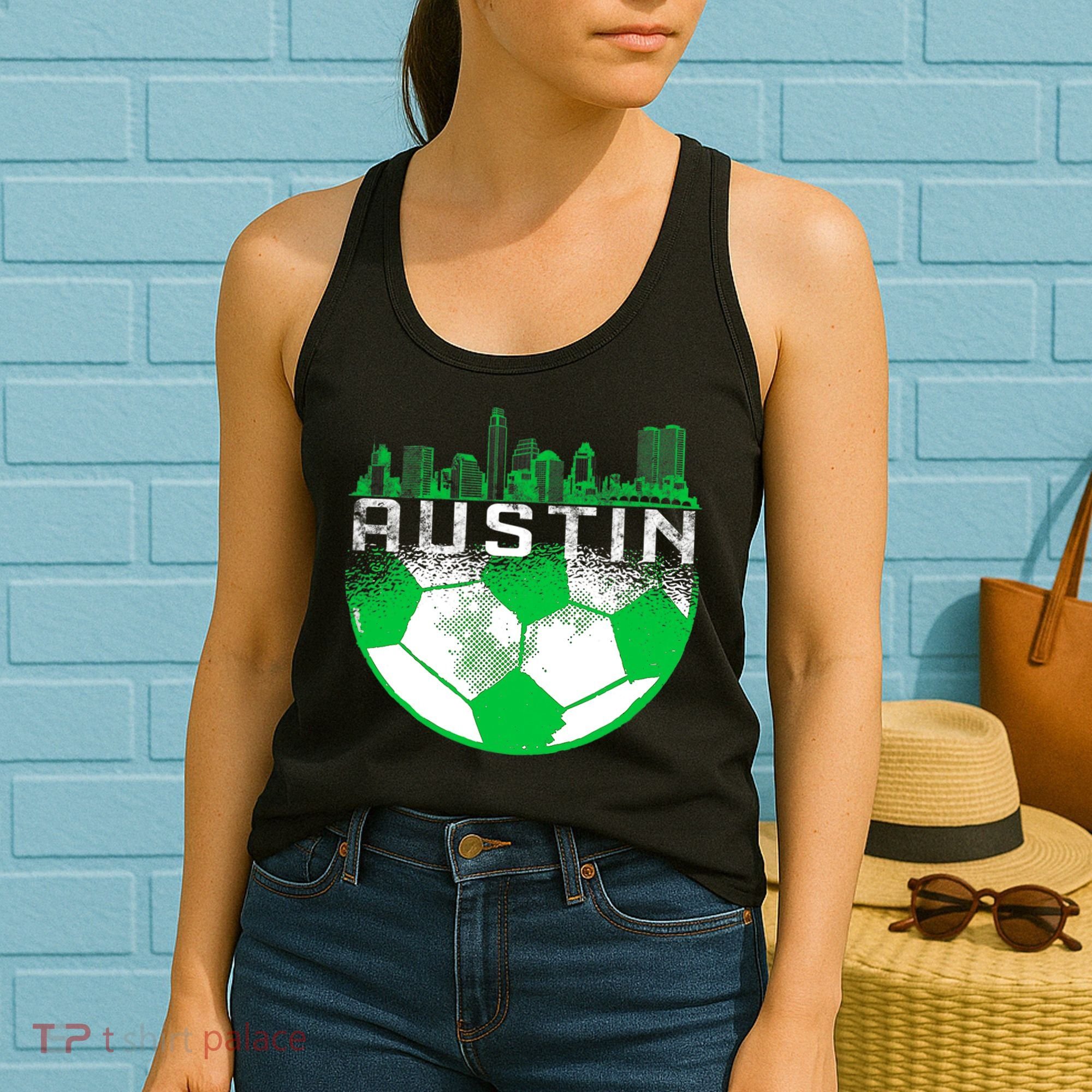 Austin Soccer Jersey Austin Texas Soccer Women's Tank Top