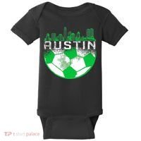 Austin Soccer Jersey Austin Texas Soccer Baby Bodysuit thumb 0