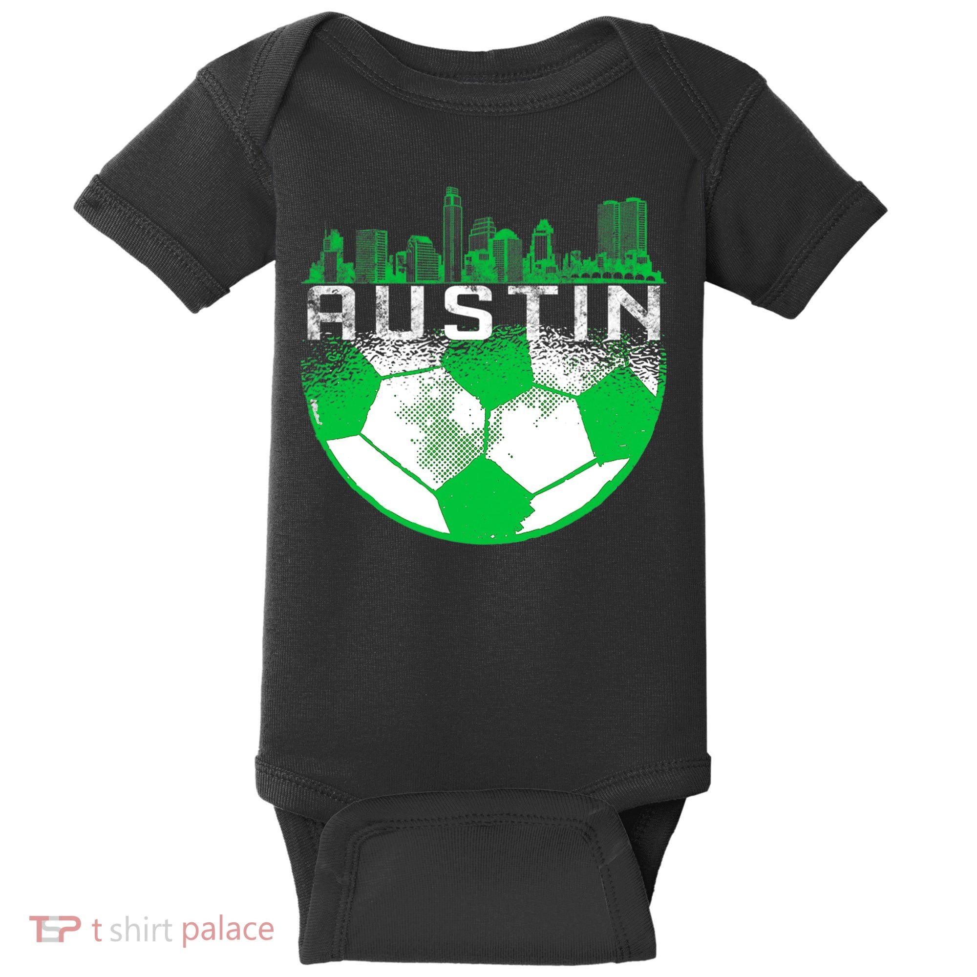 Austin Soccer Jersey Austin Texas Soccer Baby Bodysuit