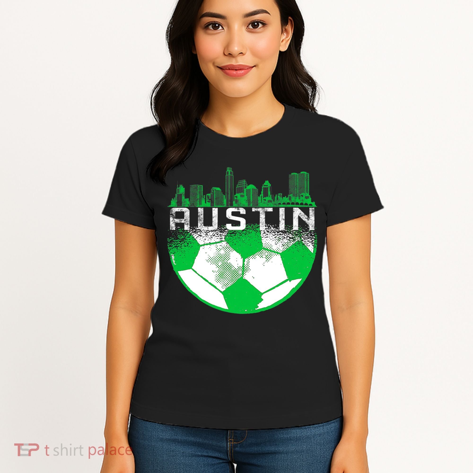 Austin Soccer Jersey Austin Texas Soccer Women's T-Shirt