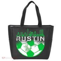 Austin Soccer Jersey Austin Texas Soccer Tote Bag thumb 0