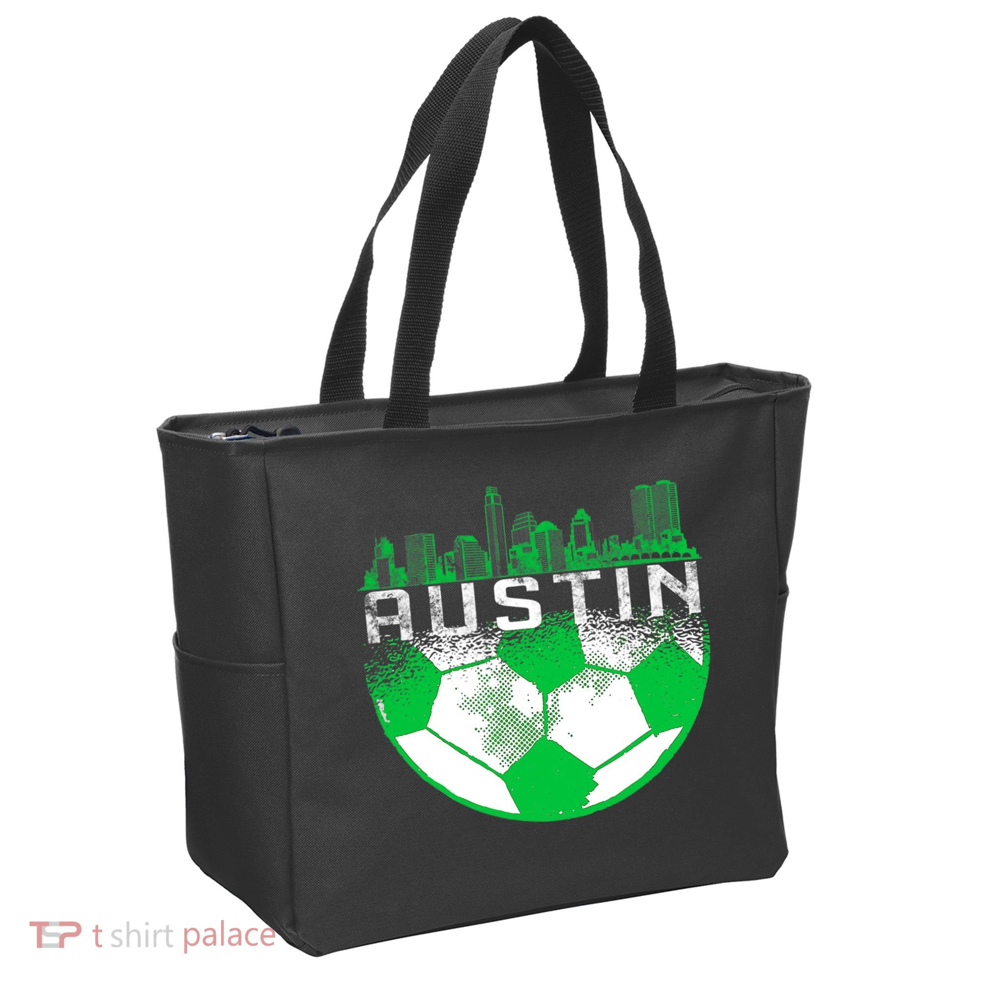 Austin Soccer Jersey Austin Texas Soccer Tote Bag
