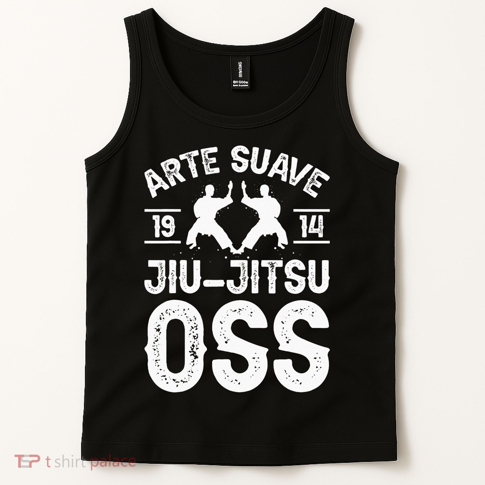 Arte Suave Jiu Jitsu Oss Brazilian Jew Jitsu Tank Top