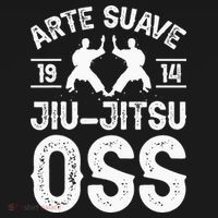 Arte Suave Jiu Jitsu Oss Brazilian Jew Jitsu Tank Top thumb 6