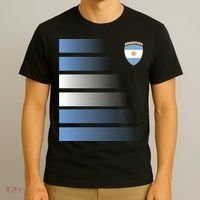Argentina Soccer Jersey Football Argentina Soccer Pullover Hoodie T-Shirt thumb 3