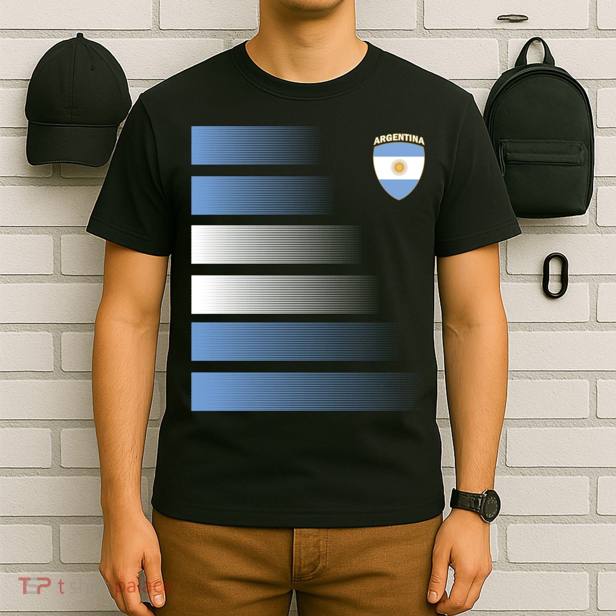 Argentina Soccer Jersey Football Argentina Soccer Pullover Hoodie T-Shirt