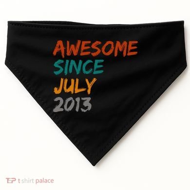 Awesome Since July 2013 USA-Made Doggie Bandana