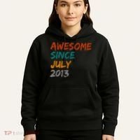 Awesome Since July 2013 Hoodie thumb 5