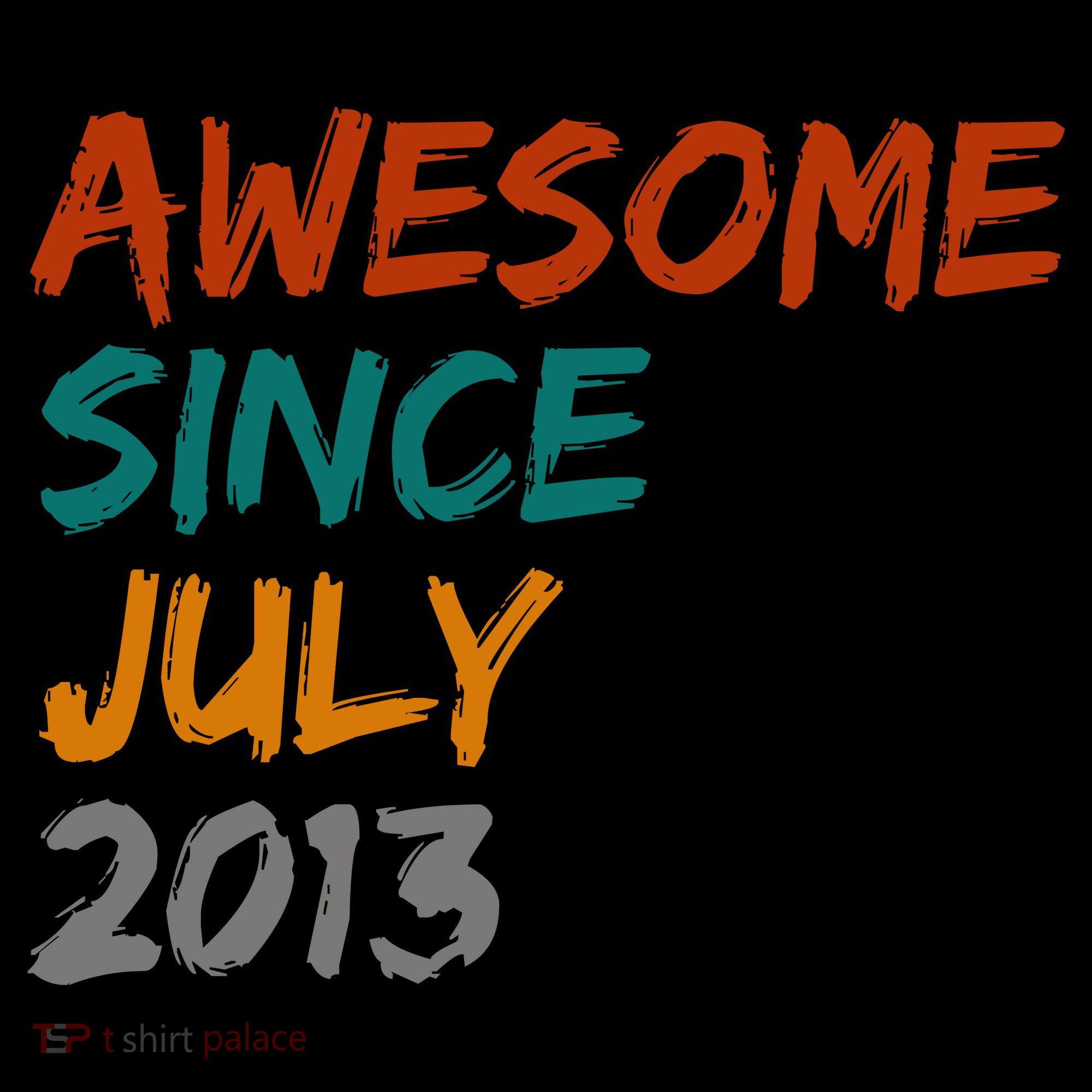 Awesome Since July 2013 Toddler Hoodie
