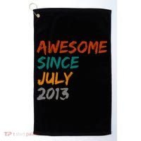 Awesome Since July 2013 Golf Towel thumb 0