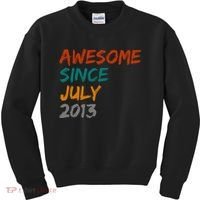 Awesome Since July 2013 Kids Sweatshirt thumb 0