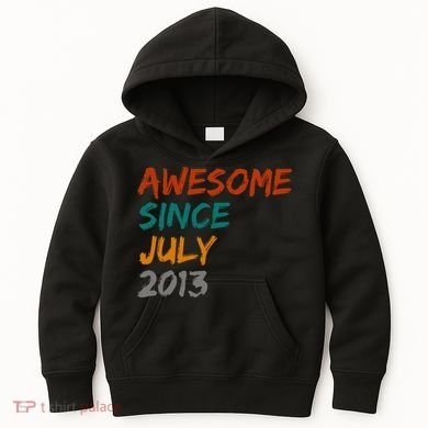 Awesome Since July 2013 Kids Hoodie