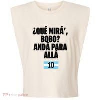 Argentina Soccer Jersey Argentina Football Argentinian Garment-Dyed Women's Muscle Tee thumb 0