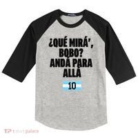 Argentina Soccer Jersey Argentina Football Argentinian Raglan Baseball Sleeve Shirt thumb 0