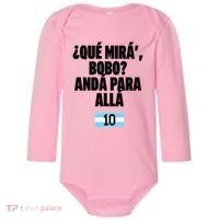 Argentina Soccer Jersey Argentina Football Argentinian Baby Long Sleeve Bodysuit thumb 0