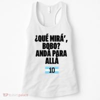 Argentina Soccer Jersey Argentina Football Argentinian Women's Tank Top thumb 0