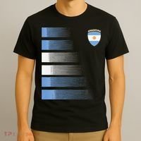Argentina Soccer Jersey Argentina Football Fan Soccer T-Shirt thumb 3