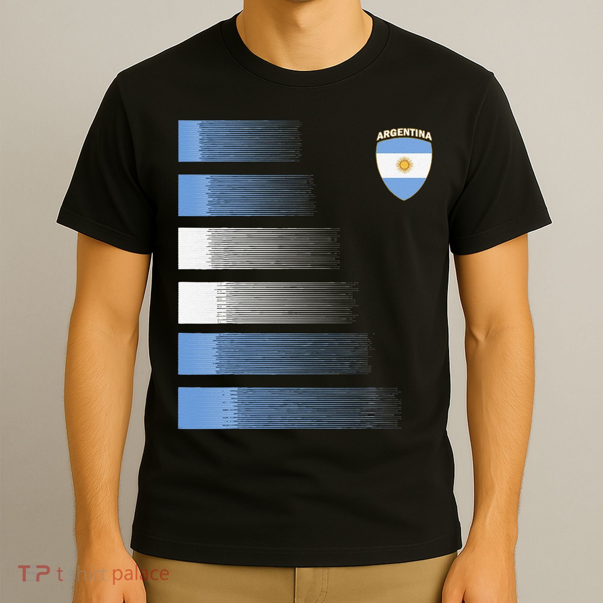 Argentina Soccer Jersey Argentina Football Fan Soccer T-Shirt