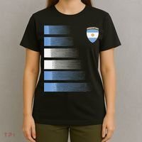 Argentina Soccer Jersey Argentina Football Fan Soccer T-Shirt thumb 4