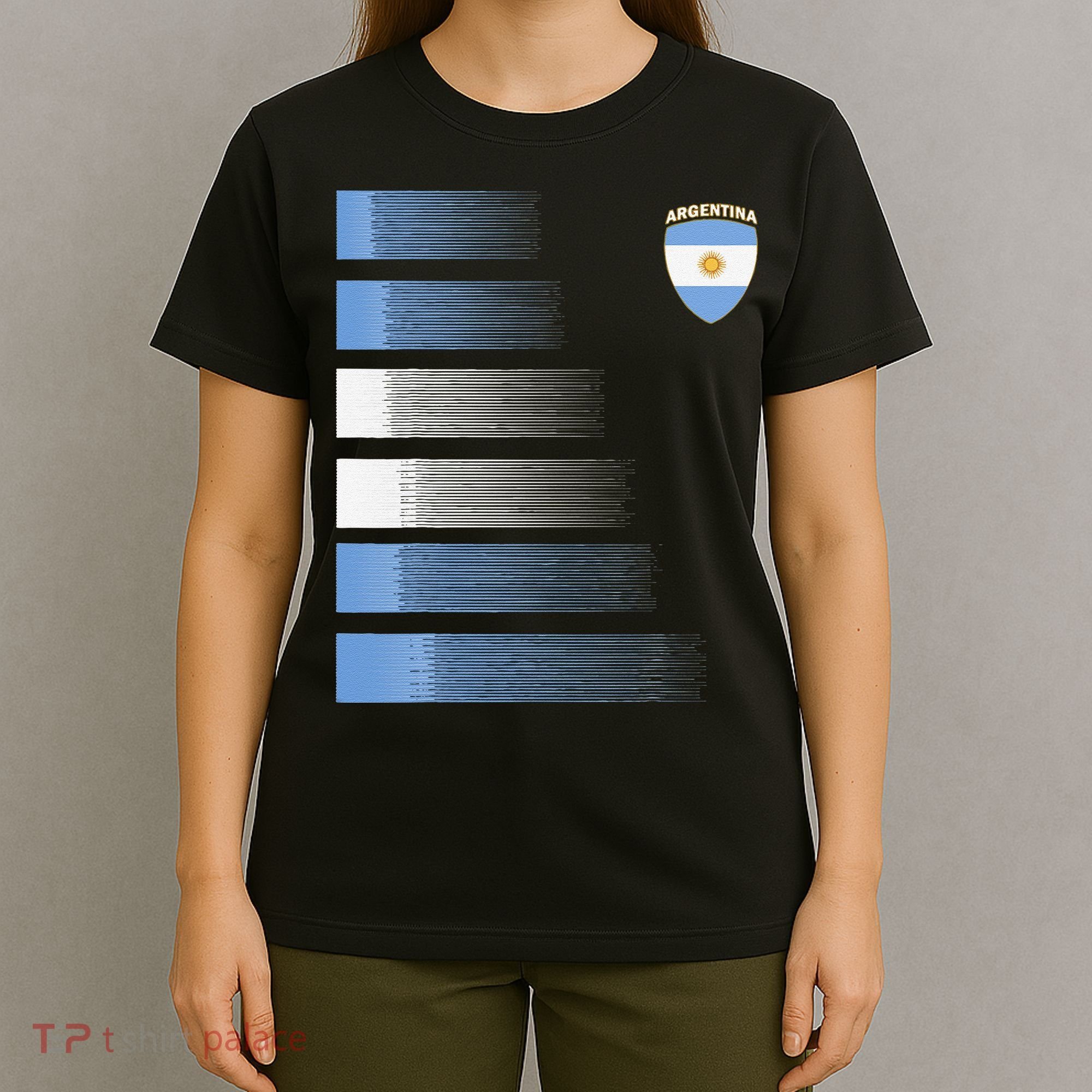 Argentina Soccer Jersey Argentina Football Fan Soccer T-Shirt