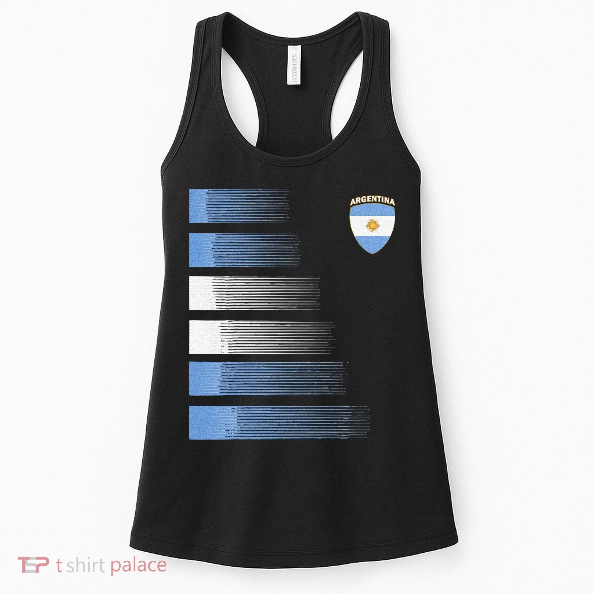 Argentina Soccer Jersey Argentina Football Fan Soccer Women's Tank Top