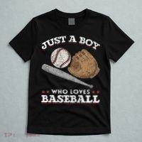American Sport  Just A  Who Loves Baseball T-Shirt thumb 5