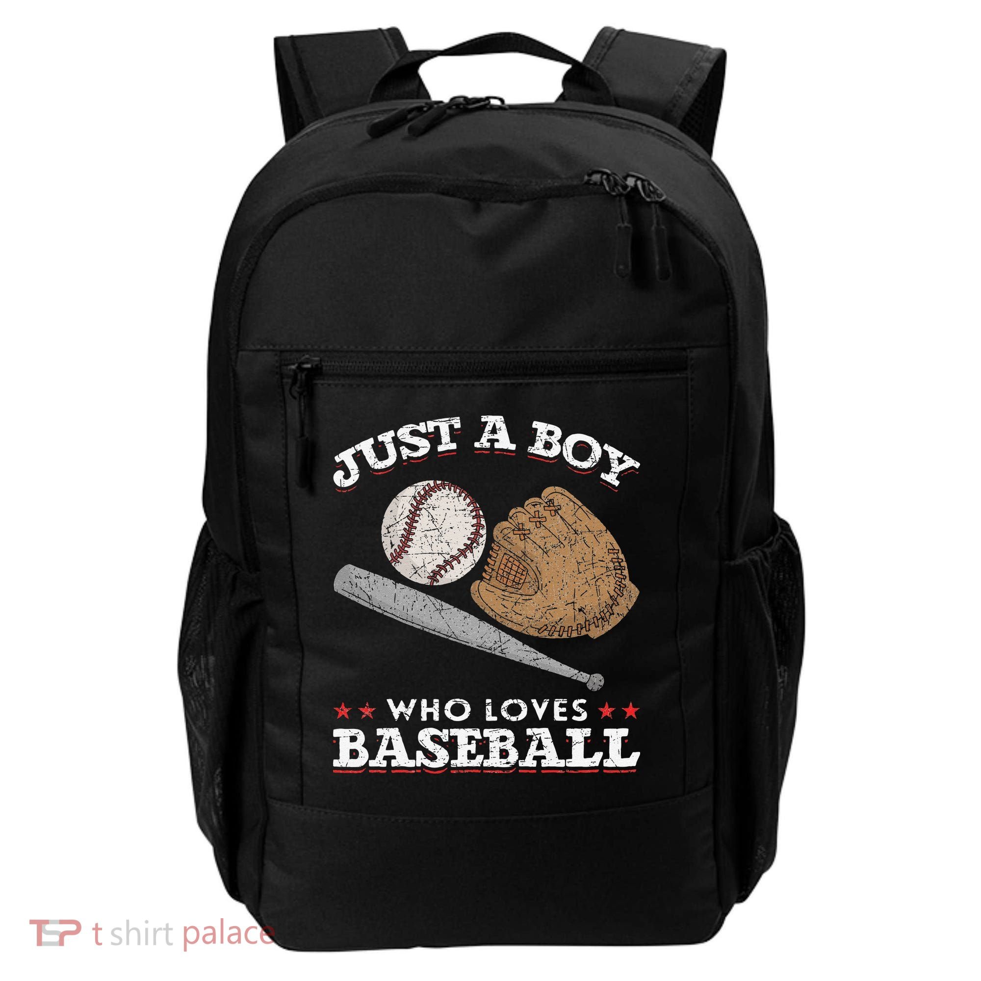 American Sport  Just A  Who Loves Baseball Backpack