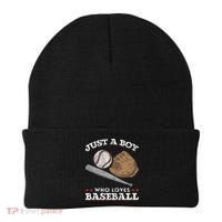 American Sport  Just A  Who Loves Baseball Beanie thumb 0