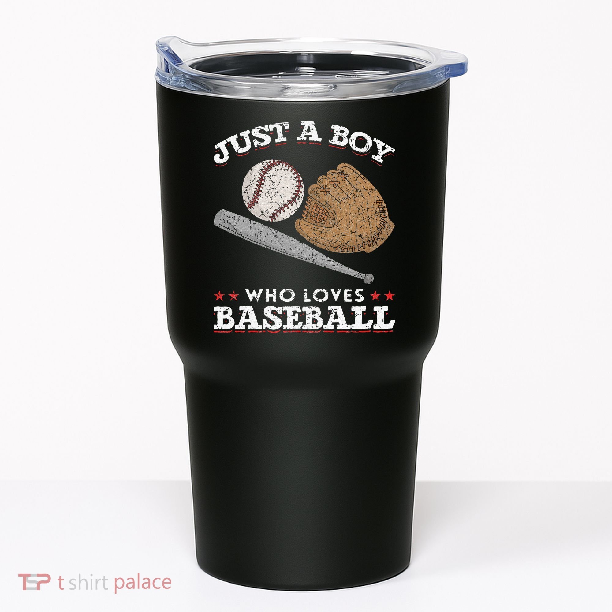 American Sport  Just A  Who Loves Baseball Tumbler