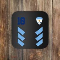 Argentina Soccer Jersey Retro 10 Argentinian Football Coaster thumb 0